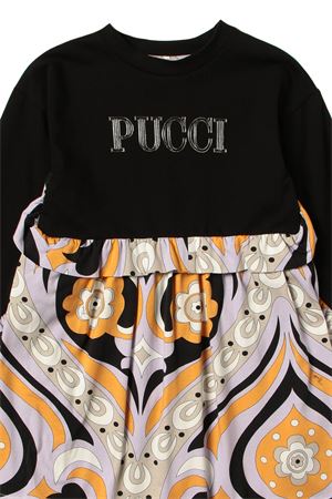 Abito svasato con rouches Emilio pucci | 1140F0009930
